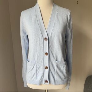J. Crew Cotton Cashmere Blend V-Neck Cardigan